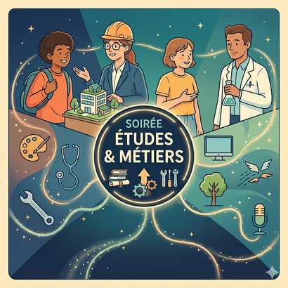 Soirée études et métiers — page bientôt disponible